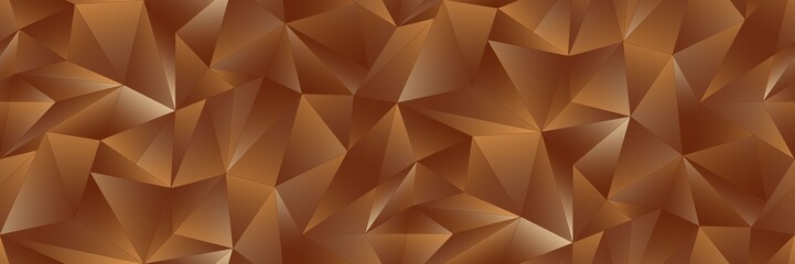 Fototapeta premium Prism seamless pattern, tan and beige combination