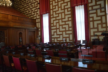 Fototapeta na wymiar interior of city hall