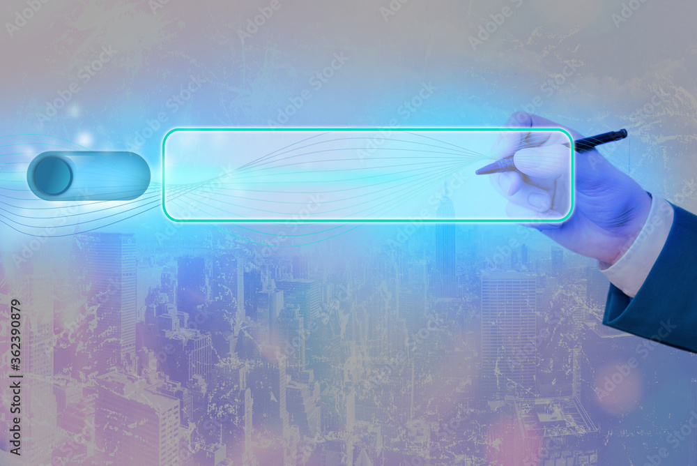 Poster graphics padlock for web data information security application system