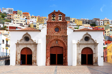 Fototapeta premium Architectural detail in San Sebastian de la Gomera, Canary Islands, Spain