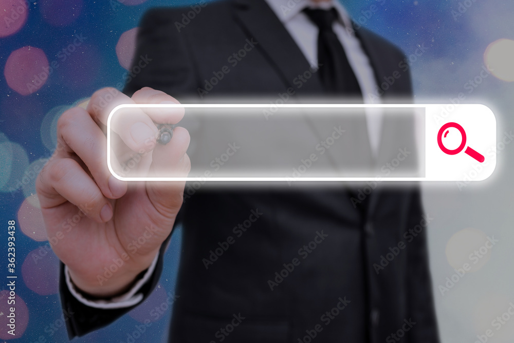 Aufkleber web search digital information futuristic technology network connection