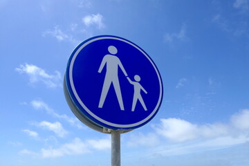 Schild Fußgänger