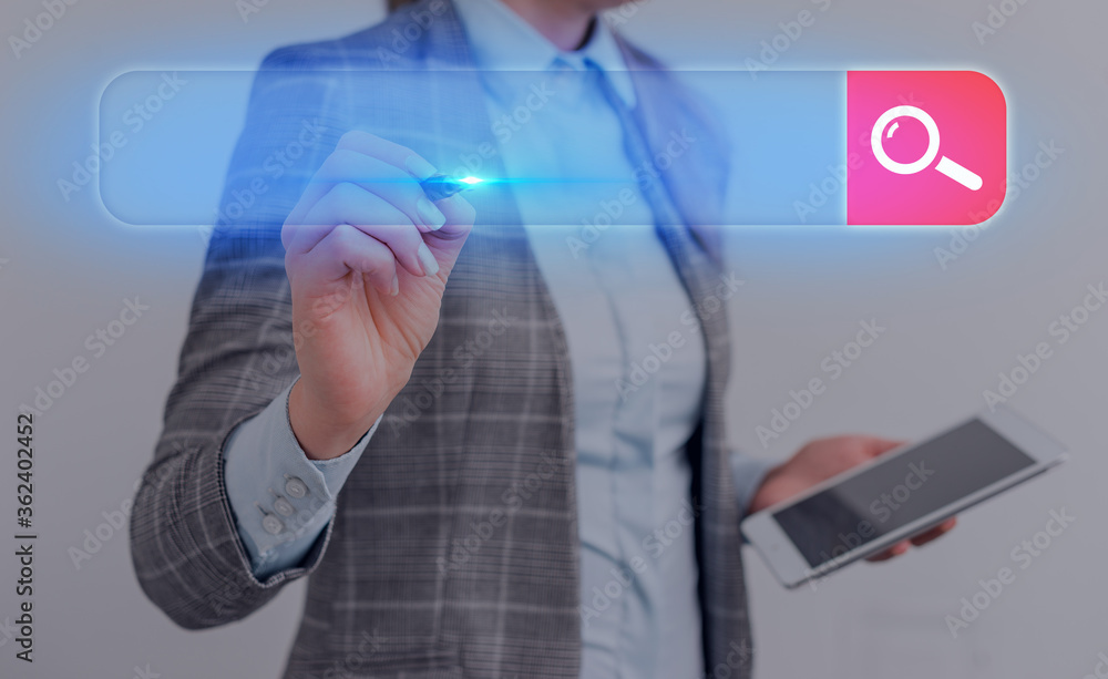 Aufkleber web search digital information futuristic technology network connection