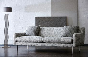 Interior of a luxurious living room