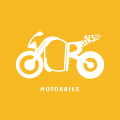 Vector illustration of a motorcycle