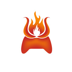 Vector Xbox fire icon