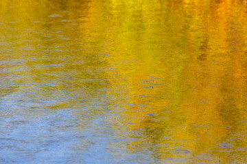 Background of water with texture and ripples