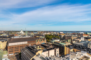 Helsinki view from Torni, Finland