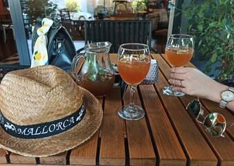 ice tea in the summer time