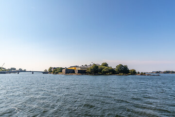 Islands in Finnish Gulf near Helsinki, Finland