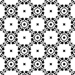 Kaleidoscope vector texture black and white eps pattern for your game or background	
