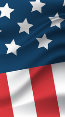 United states flag American independence day celebration