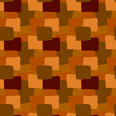 Camouflage background. Seamless pattern of abstract quadrilateral shapes for fabric and other surfaces