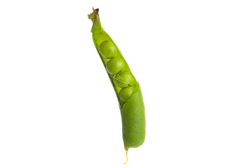 green peas isolated