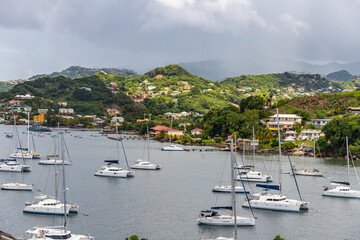 Saint Vincent and the Grenadines, Blue Lagoon view