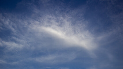 blue sky with clouds