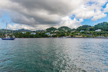 Young Island view in Saint Vincent and the Grenadines