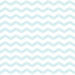 abstract geometry chevron in white and light green seamless pattern design