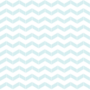 abstract geometry chevron in white and light green seamless pattern design
