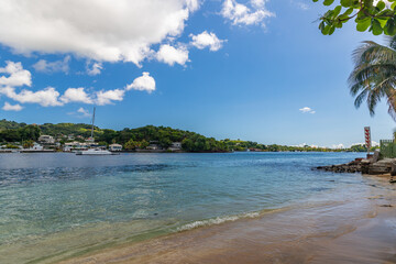 Young Island view in Saint Vincent and the Grenadines