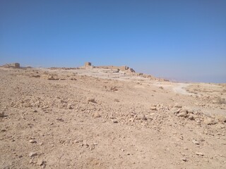 Masada National Park in the Dead Sea region of Israel