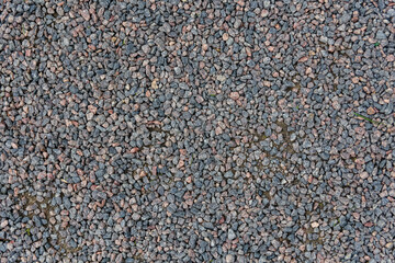 Texture of gravel road for the background