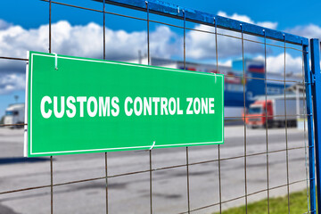 Customs logistic terminal with bonded warehouse.