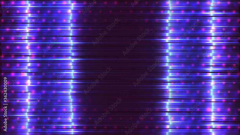 Poster cyberpunk glitch background. digital distortion pattern. vertical neon glitch. display pixel texture