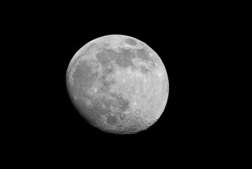 Obraz na płótnie Canvas full moon in the night sky