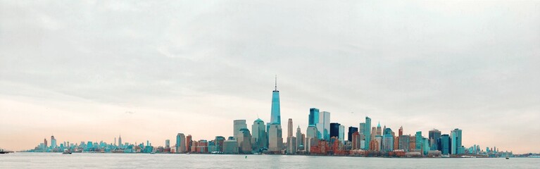 panorama of the city of NY