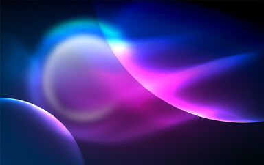 Abstract circular energy modern background design.
