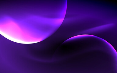 Abstract circular energy modern background design.