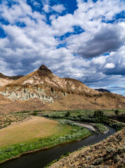 Sheep Rock, John Day Fossil Beds National Monument, Eastern Oregon