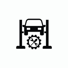 car service icon vector