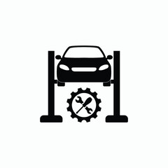 car service icon vector