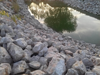 Fototapeta na wymiar The Little lake Balaton 