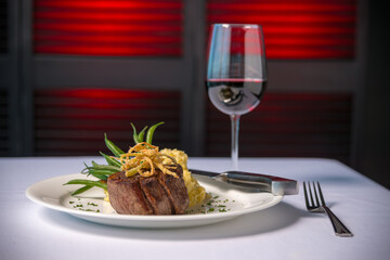 Filet Mignon Steak Dinner