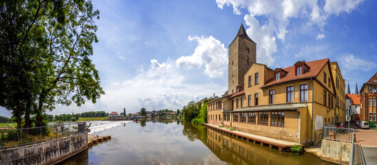 Calbe an der Saale, Sachsen Anhalt, Deutschland 