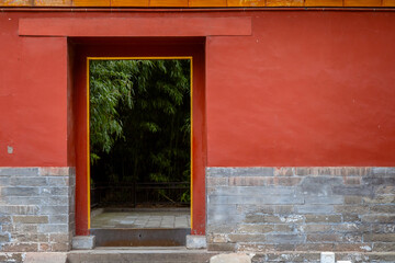 Yongan temple (Temple of Everlasting Peace) situated in the heart of Beihai park in Jade Flower...