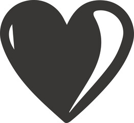 ハートアイコンイラスト