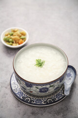 Chinese rice congee