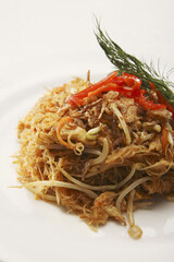 Singapore fried meehoon
