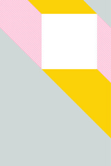 Simple geometric design, vector background.