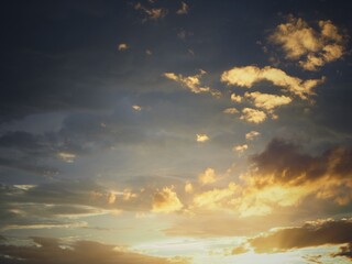 sun and clouds