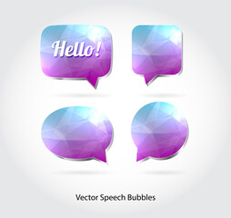 colorful speech bubbles