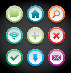web icons set