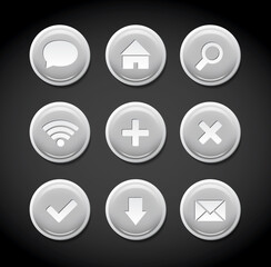 set of web icons