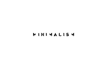 Minimalist Modern Typography for T Shirt Print