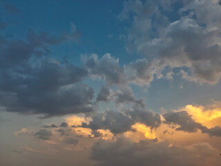 Fototapeta na wymiar Clouds in Sky