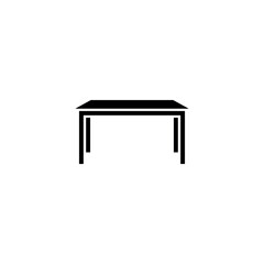 TABLE ICON , INTERIORS ICON VECTOR
